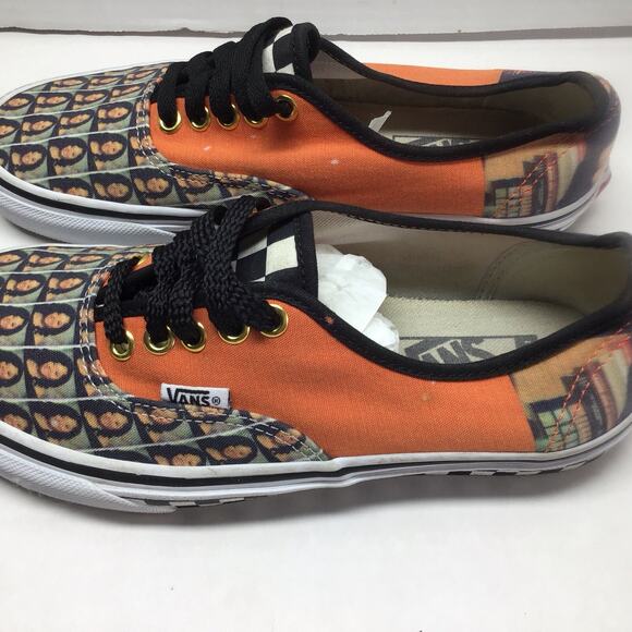 Custom Vans Era OTW "1 of a Kind" Brunette Photo Print Skate Shoes M 6.5 / W 8 - Picture 4 of 8